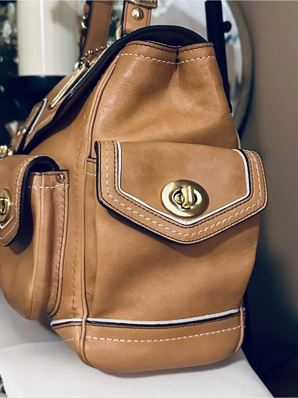 Coach Limited Edition Daphne Top Handle Satchel (Style #5709)